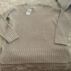 Pink Rose Sweater NWT Size large